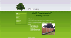 Desktop Screenshot of prfencing.com
